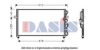 AKS DASIS 512070N Condenser, air conditioning